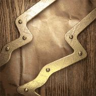 gold and paper background N62
