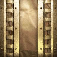 gold and paper background N71