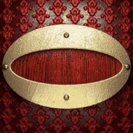 gold and wood background N223
