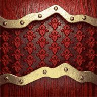 gold and wood background N244