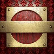 gold and wood background N247