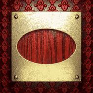 gold and wood background N249