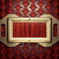 gold and wood background N252