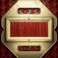 gold and wood background N254