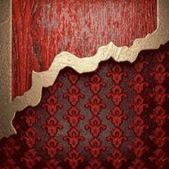 gold and wood background N266