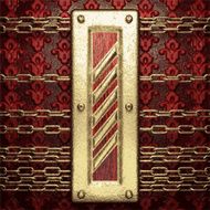 gold and wood background N269