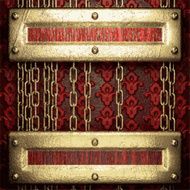 gold and wood background N271