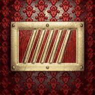 gold and wood background N274