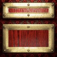 gold and wood background N281