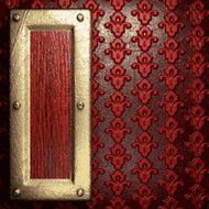 gold and wood background N282
