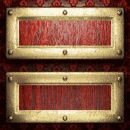 gold and wood background N284