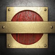 gold and silver background N111