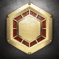 gold and silver background N123