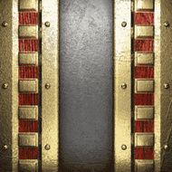 gold and silver background N126