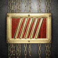 gold and silver background N131