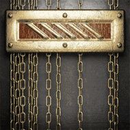 gold and silver background N132