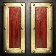 gold and silver background N147