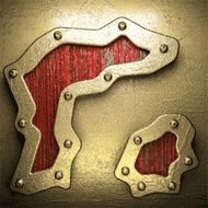 gold and wood background N298