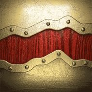 gold and wood background N304