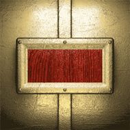 gold and wood background N316