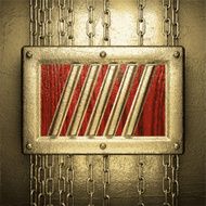gold and wood background N327