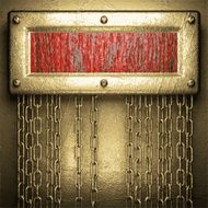 gold and wood background N333