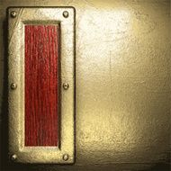 gold and wood background N342