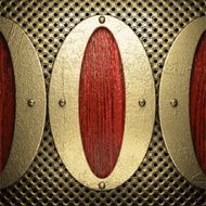 gold and wood background N348