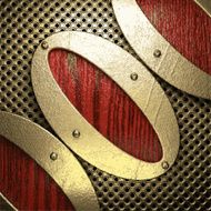 gold and wood background N349