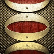 gold and wood background N350