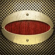 gold and wood background N353