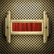 gold and wood background N362