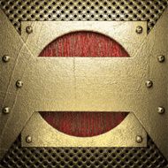 gold and wood background N376