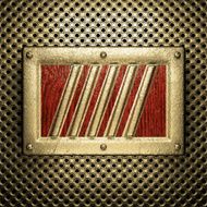 gold and wood background N396