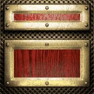 gold and wood background N401
