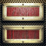 gold and wood background N404