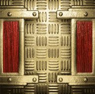 gold and wood background N413