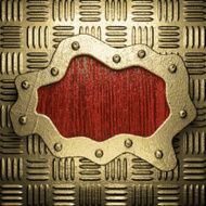 gold and wood background N426