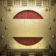 gold and wood background N433