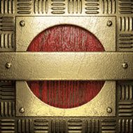 gold and wood background N434