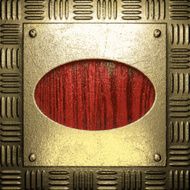 gold and wood background N436