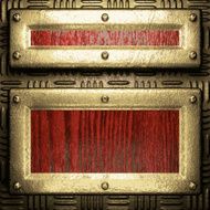 gold and wood background N461