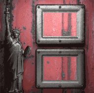 Old metal background N675