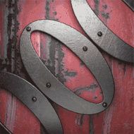 Old metal background N679