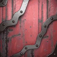 Old metal background N689