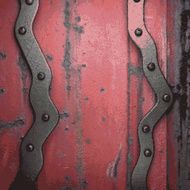 Old metal background N690