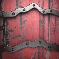 Old metal background N691