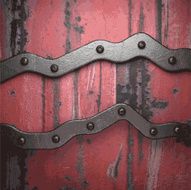 Old metal background N692