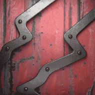 Old metal background N693