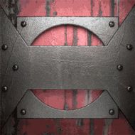 Old metal background N694